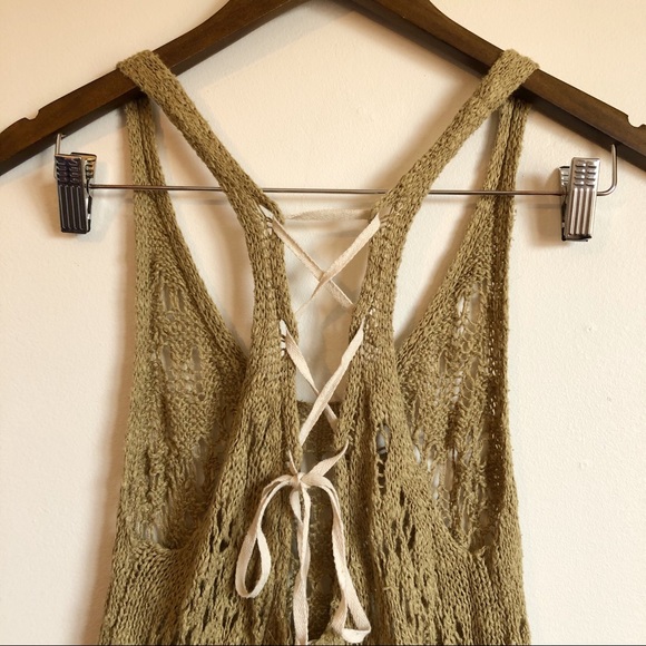 STARING AT STARS Crotchet Knit Tank Top - Picture 6 of 13